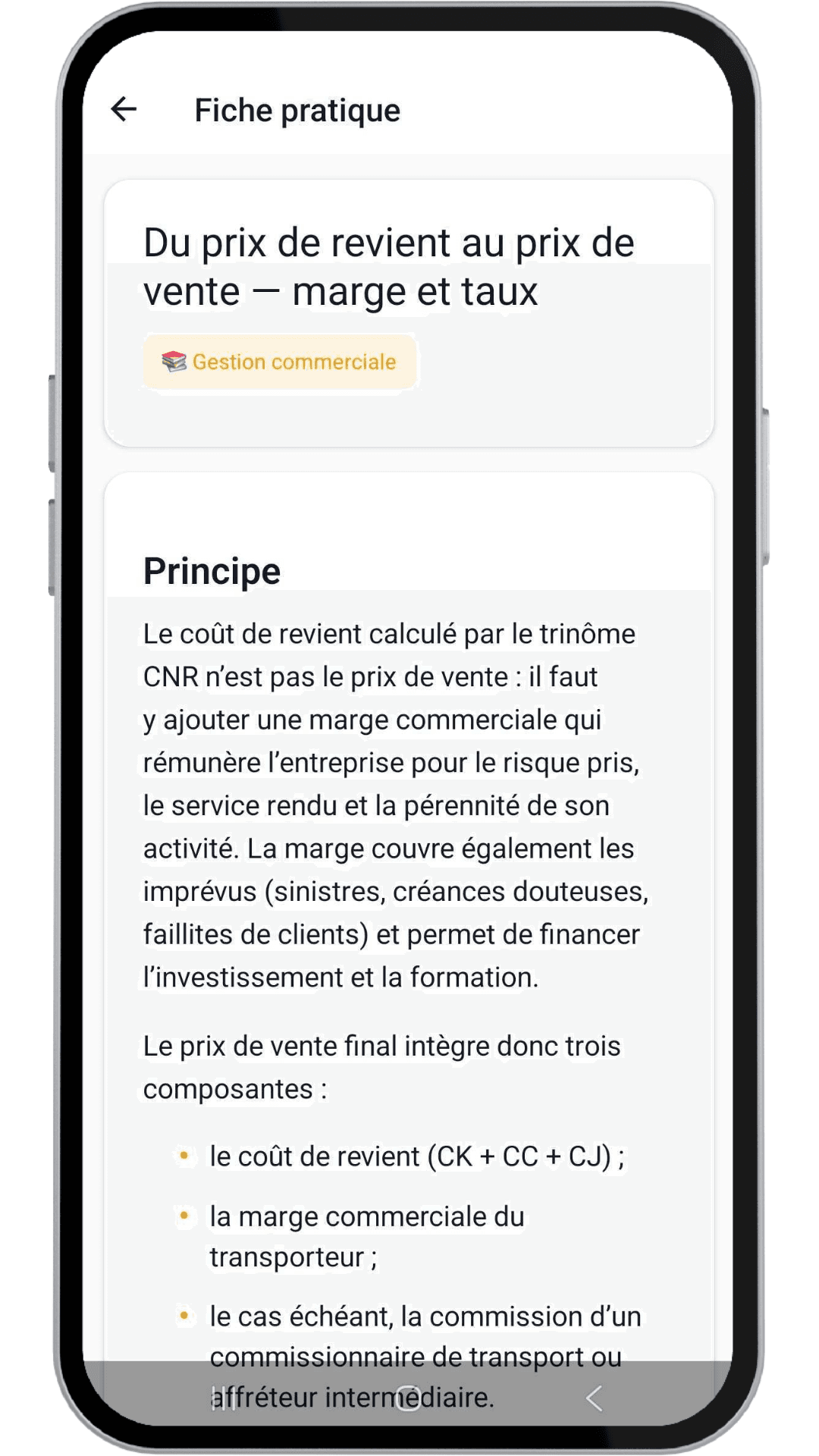 Capture d'écran - Fiche pratique